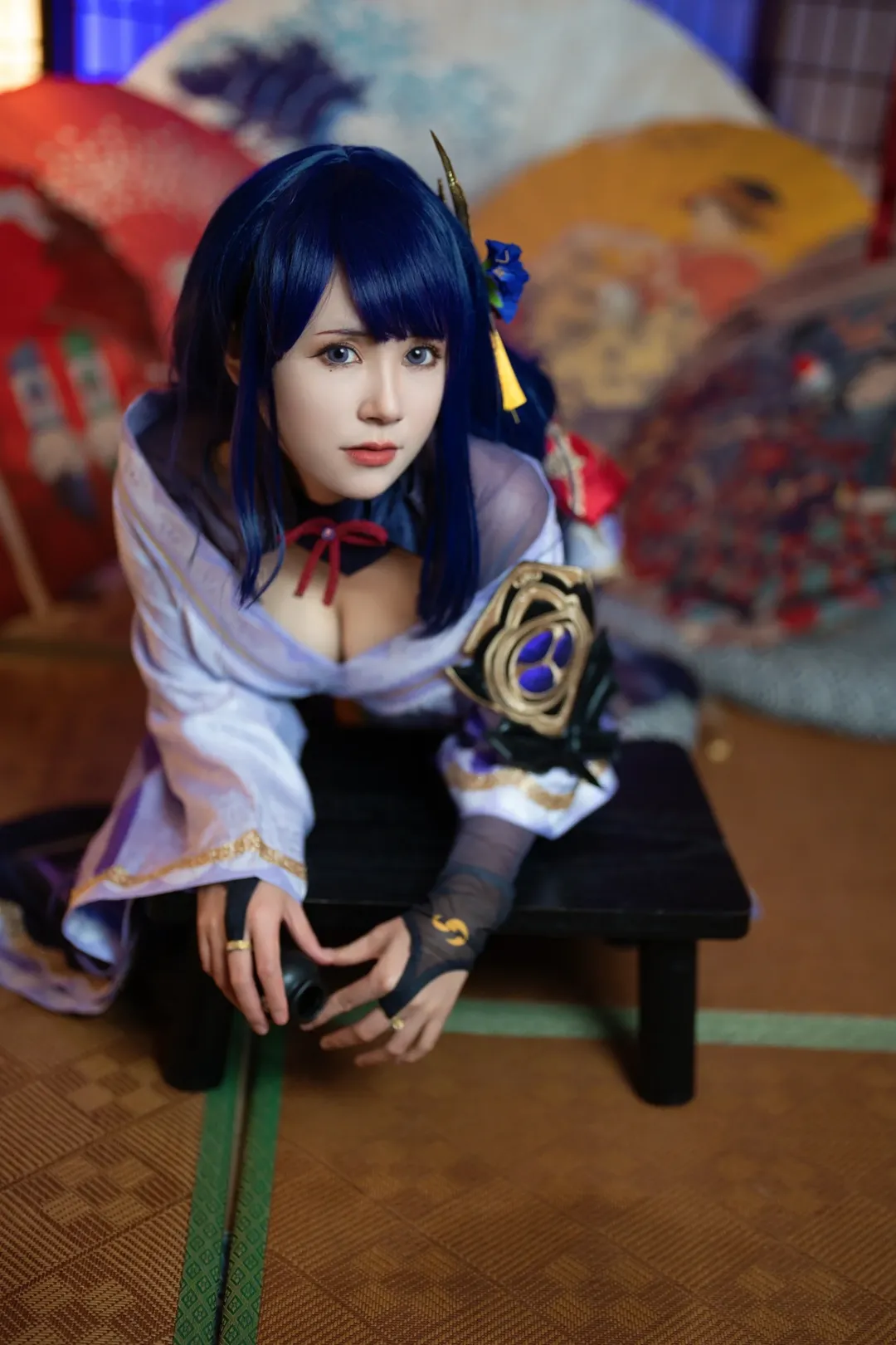 原神cos, 和风幻想, 漫展正片, 武士少女, 广州棚拍
