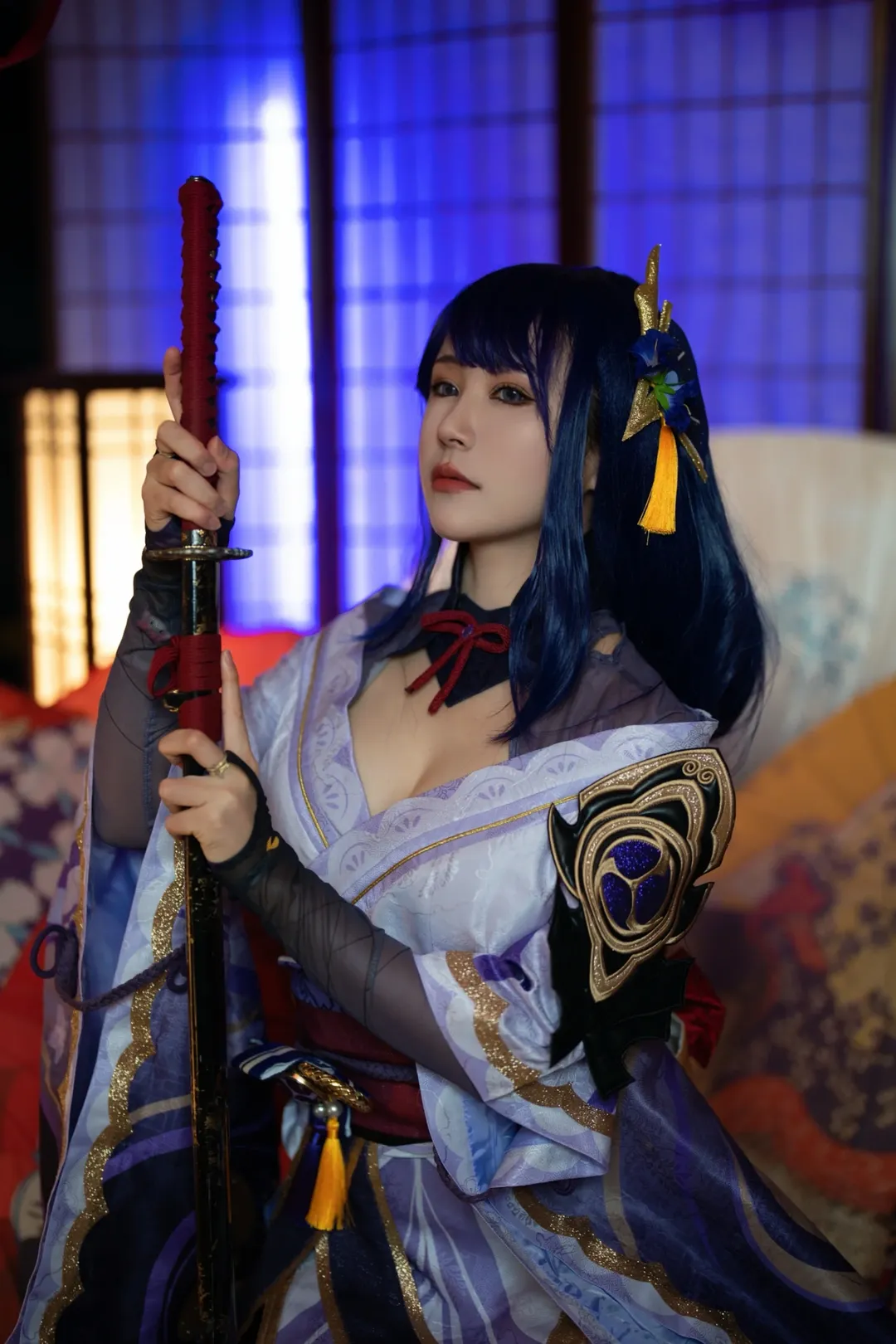 原神cos, 和风幻想, 漫展正片, 武士少女, 广州棚拍 - 第7张
