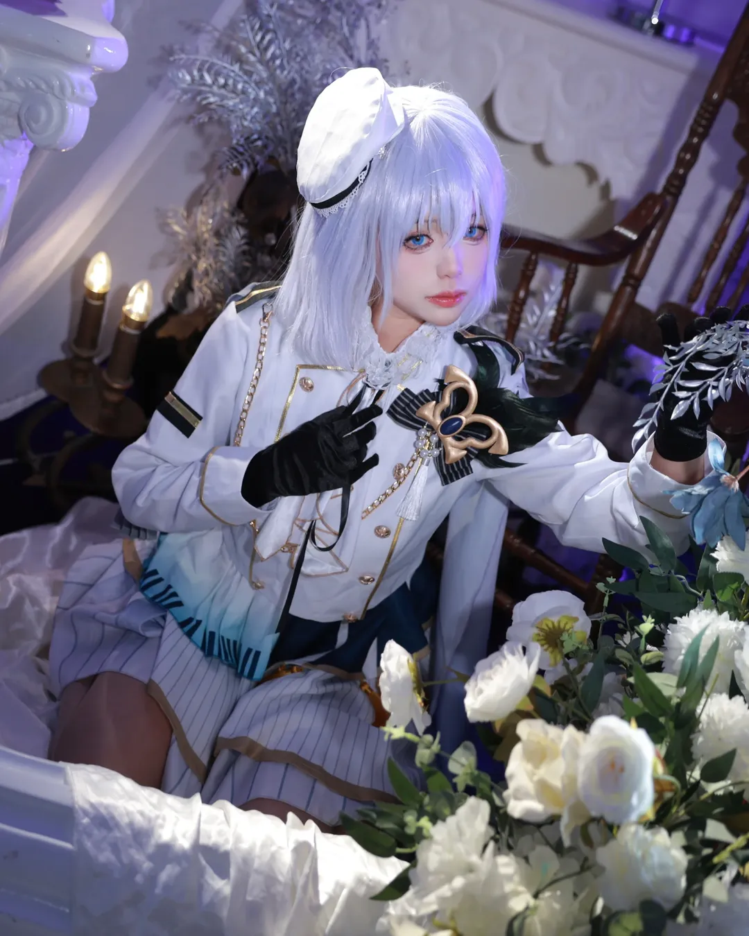 Bang Dream, 梦幻氛围, cosplay摄影, 二次元正片, 仓田真白cos