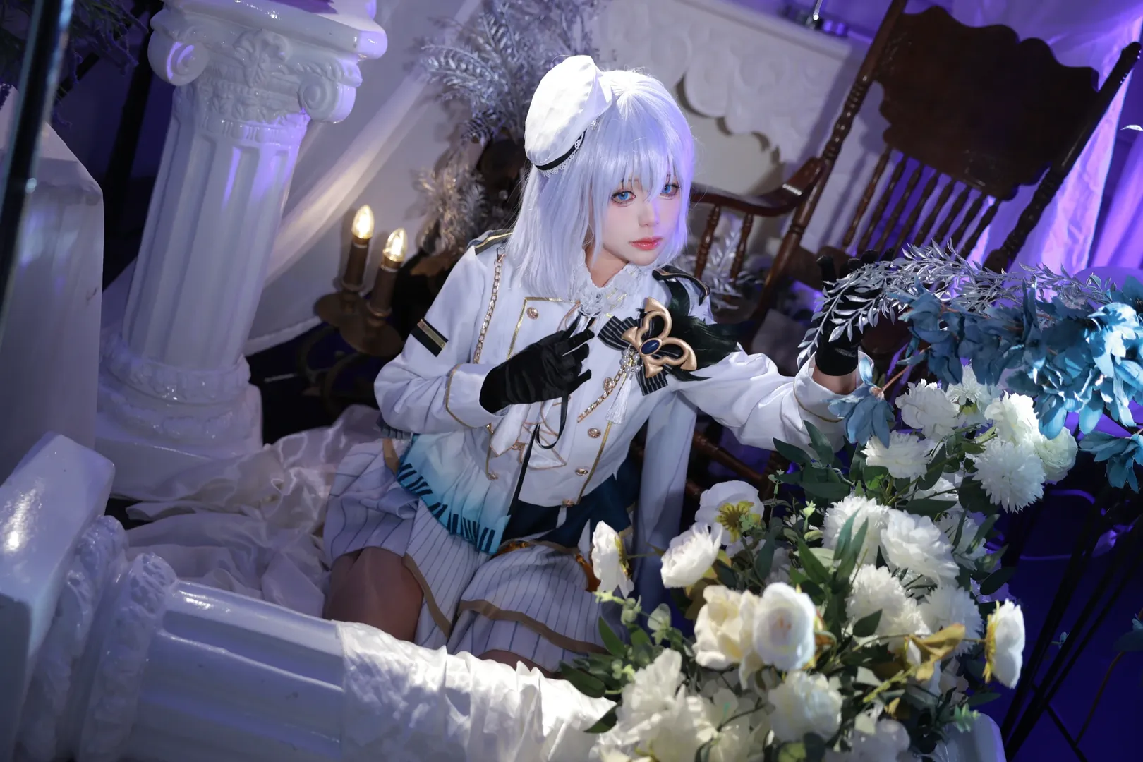 Bang Dream, 梦幻氛围, cosplay摄影, 二次元正片, 仓田真白cos - 第2张
