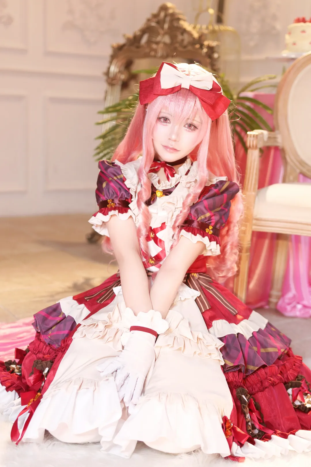 桃井愛莉cos, 世界計劃, cosplay攝影, 洛麗塔穿搭, 情人節特輯 - 第1張