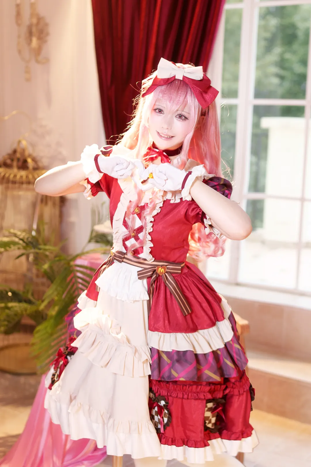 桃井愛莉cos, 世界計劃, cosplay攝影, 洛麗塔穿搭, 情人節特輯 - 第2張