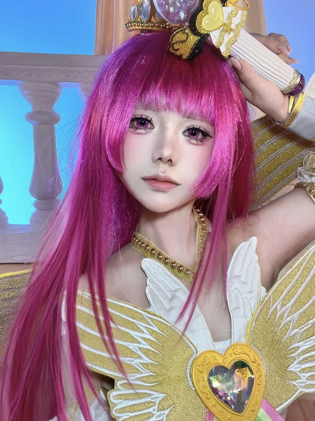 二次元穿搭, 魔法少女cosplay, 北条索菲cos, 美妙天堂, 神级偶像 - 第2张