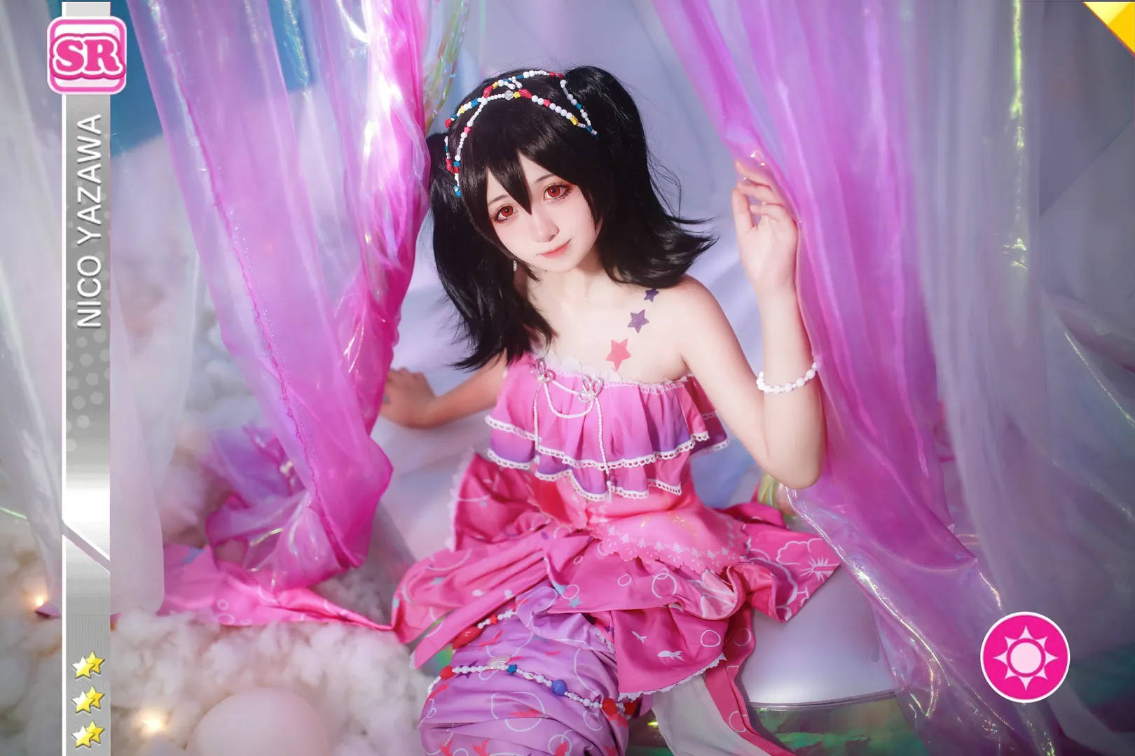 cosplay摄影, 矢泽妮可cos, Love Live, 人鱼觉醒, 缪斯套