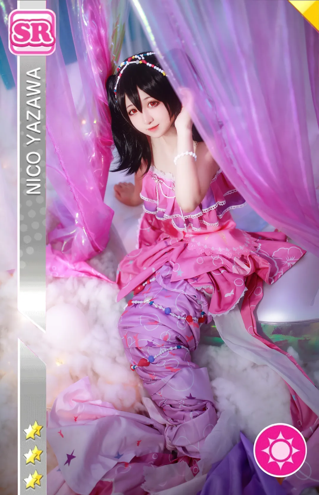 cosplay摄影, 矢泽妮可cos, Love Live, 人鱼觉醒, 缪斯套 - 第2张