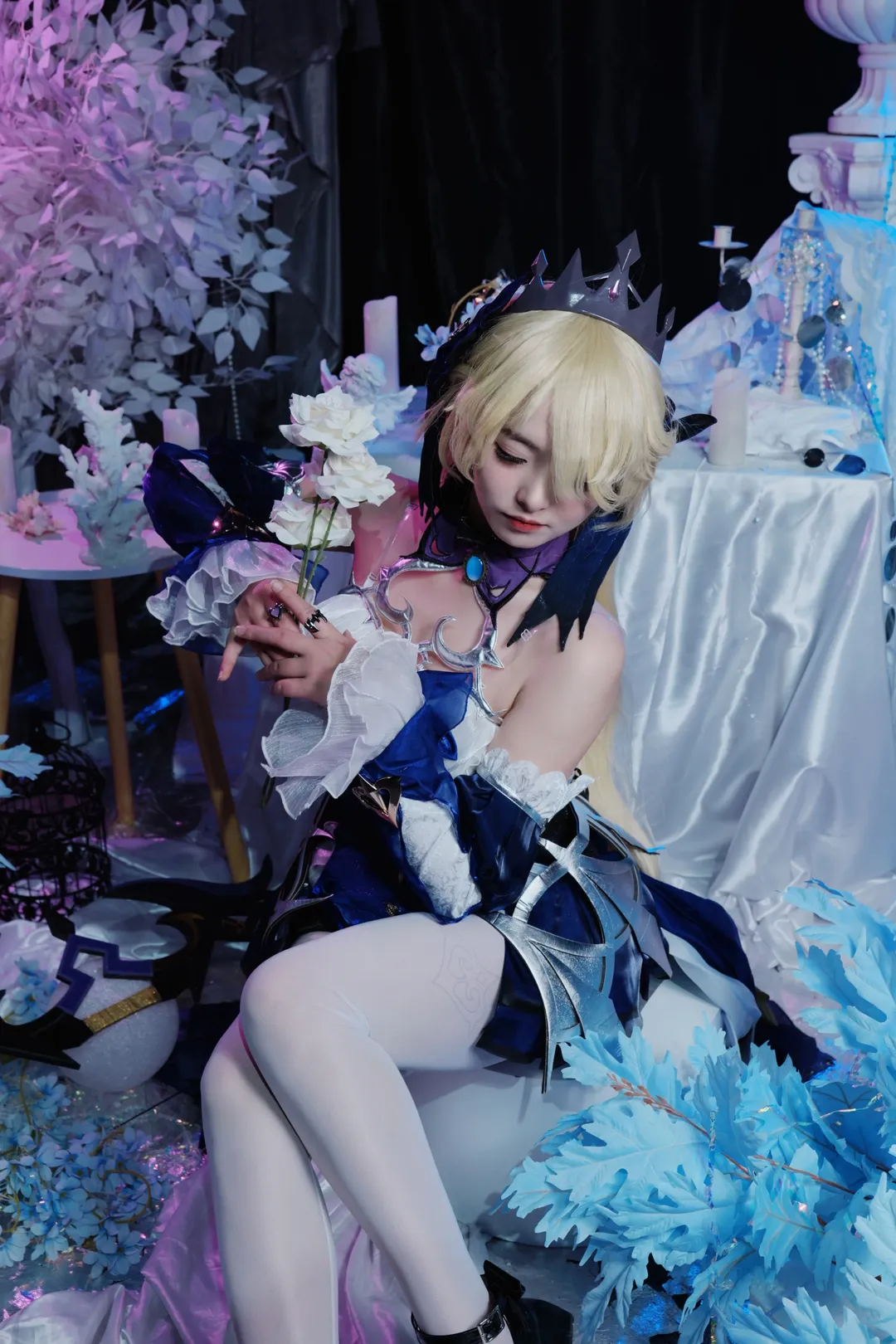 原神, 二次元コスプレ, スタジオ撮影, コスプレイヤーの日常, フィッシュル コスプレ - 2枚目
