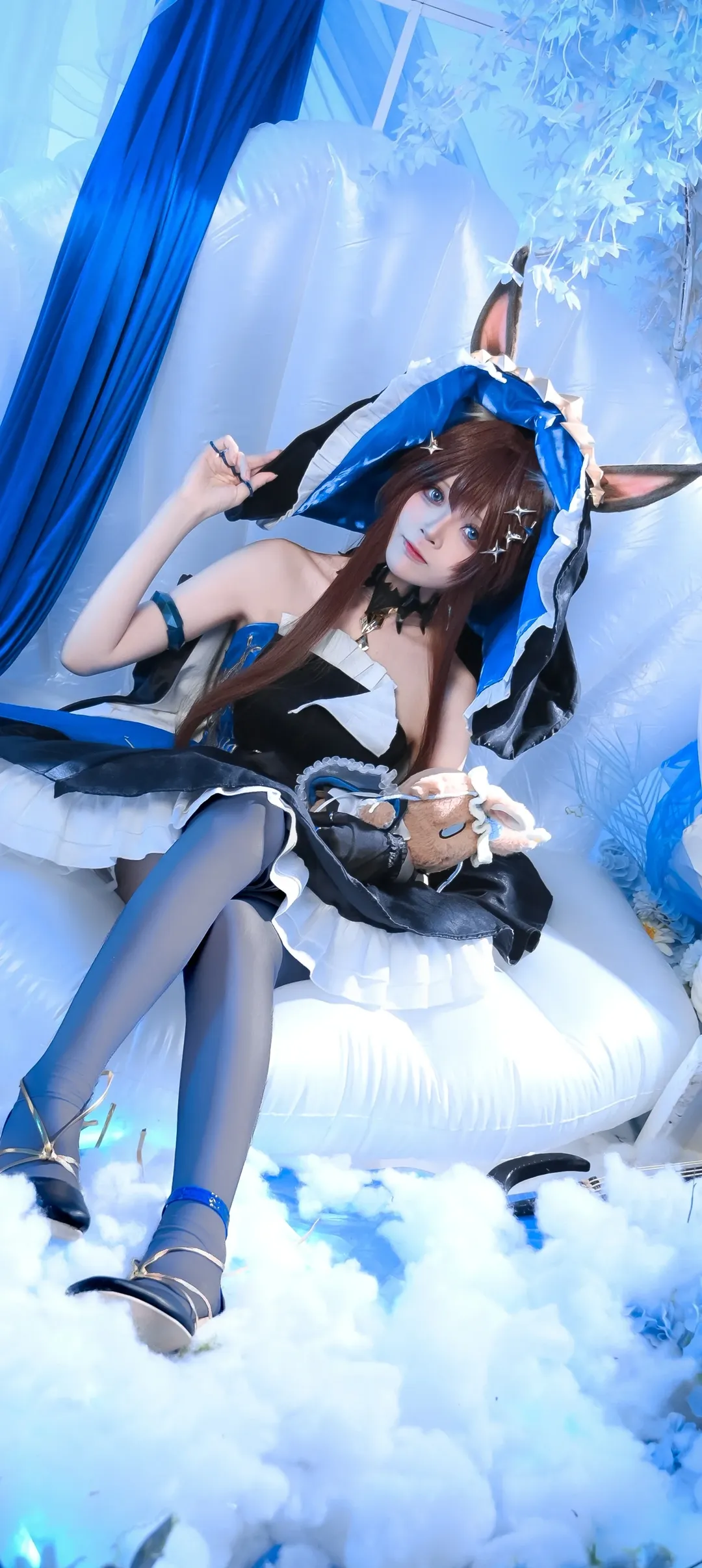 Cosplay摄影, 二次元cosplay, 明日方舟, 阿米娅cos, 兽耳少女