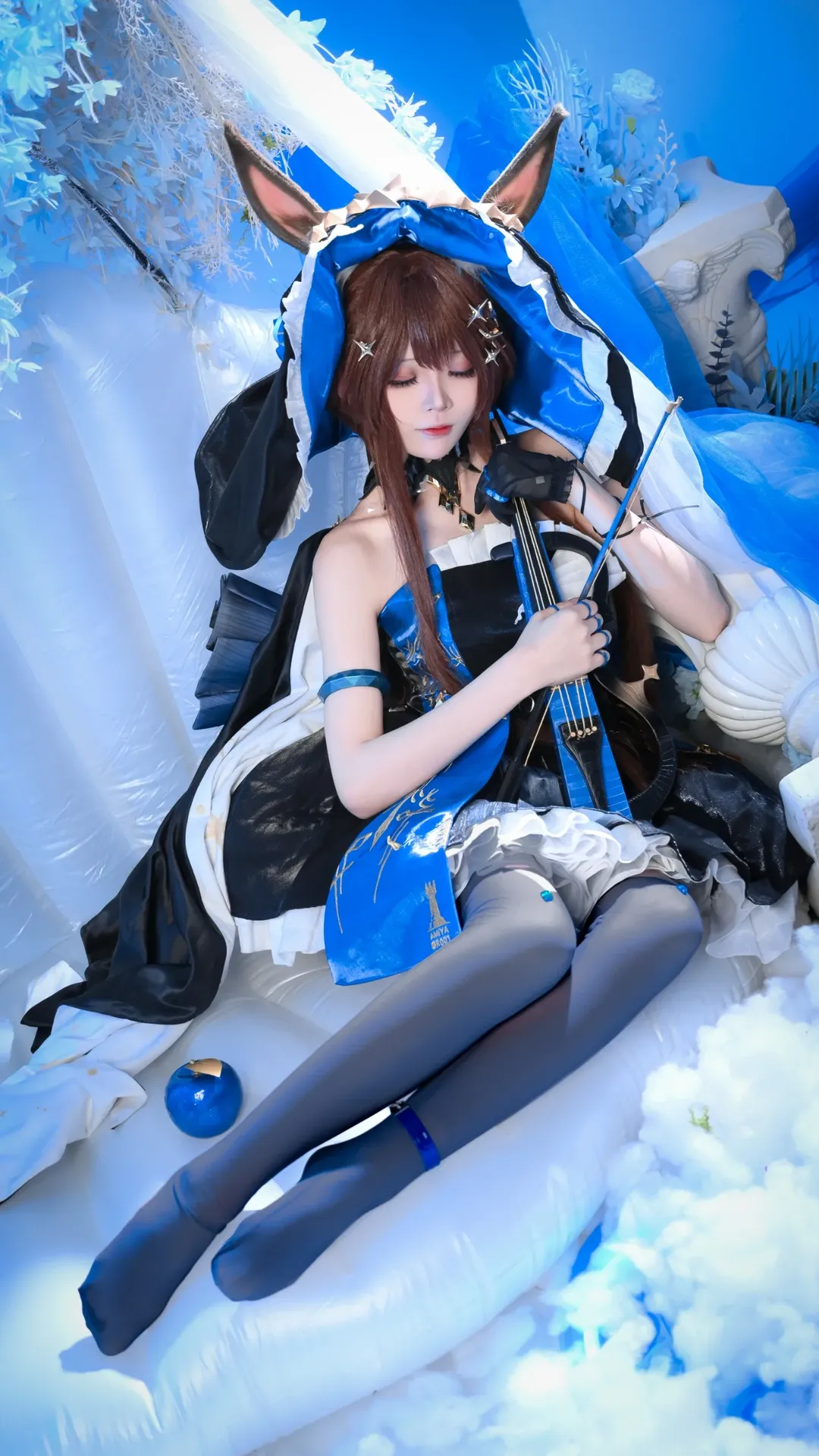 Cosplay摄影, 二次元cosplay, 明日方舟, 阿米娅cos, 兽耳少女 - 第5张
