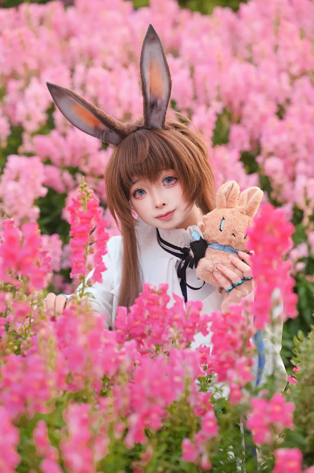 二次元cosplay, 明日方舟, 阿米娅cos, 花海写真, 电影联动cos