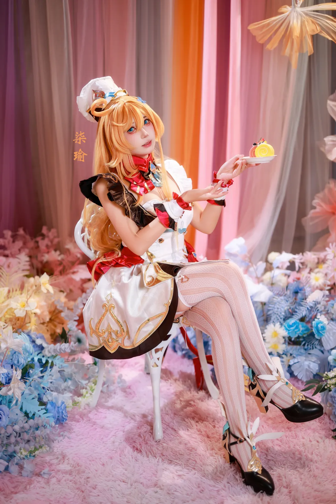 原神, エスコフィエ コスプレ, 原神コスプレ, コスプレ撮影, フォンテーヌ コスプレ - 6枚目