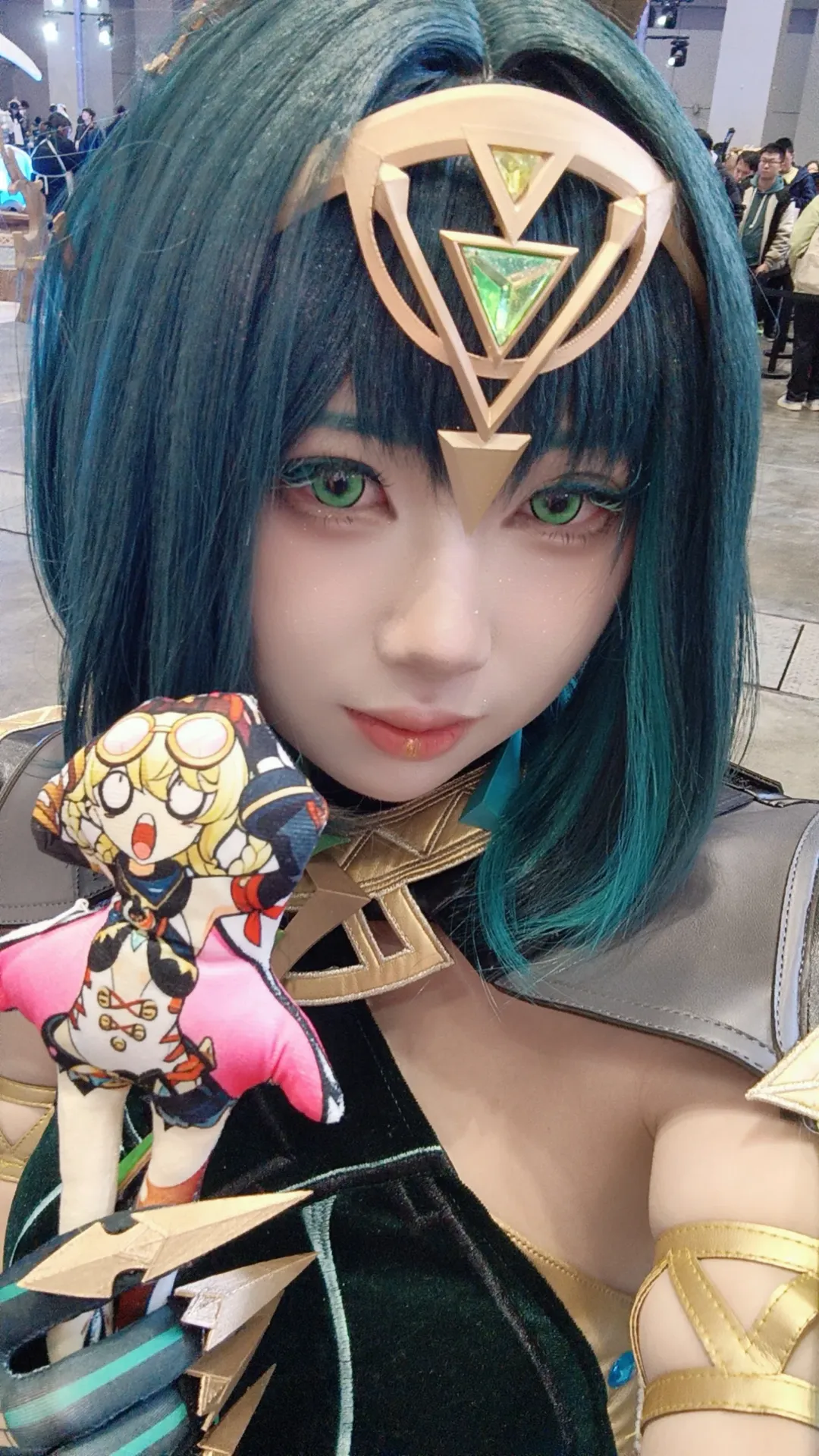 角色扮演, 原神, 奈芙尔cos, cosplay日常, 漫展现场