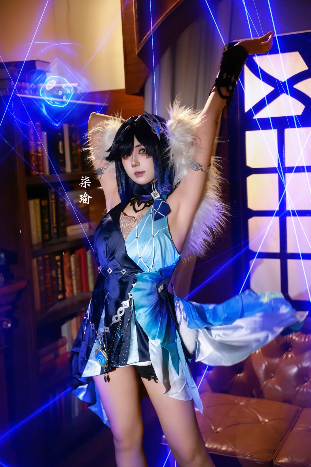 原神, 氛围感, 游戏角色还原, cosplay正片, 夜兰cos - 第1张