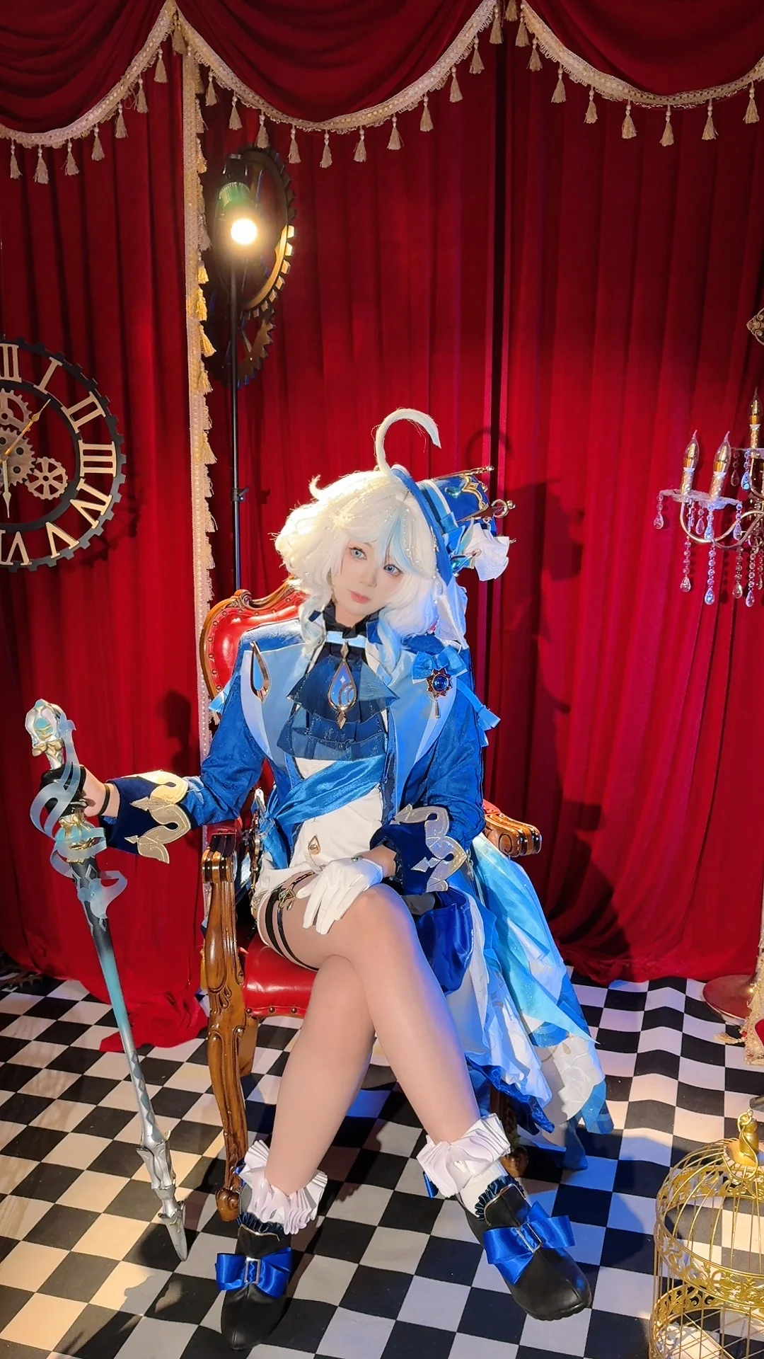 Genshin Impact, cosplay, Furina cosplay, Cosplayer, Fontaine