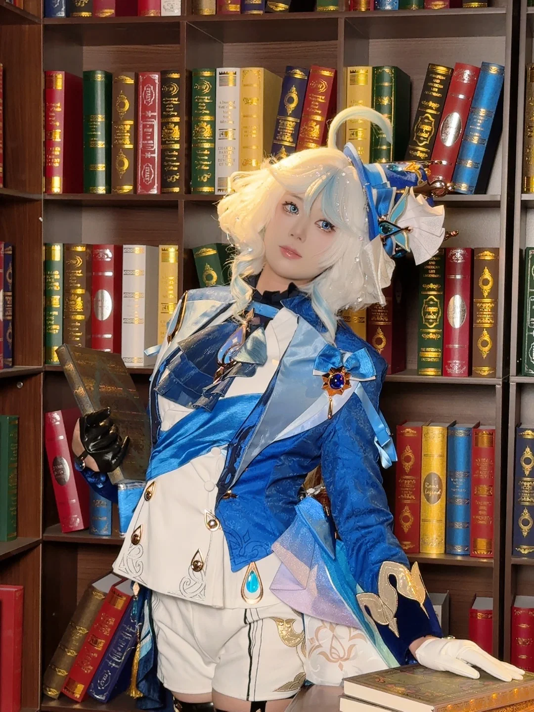 原神, コスプレ, フリーナ コスプレ, コスプレイヤー, フォンテーヌ - 4枚目