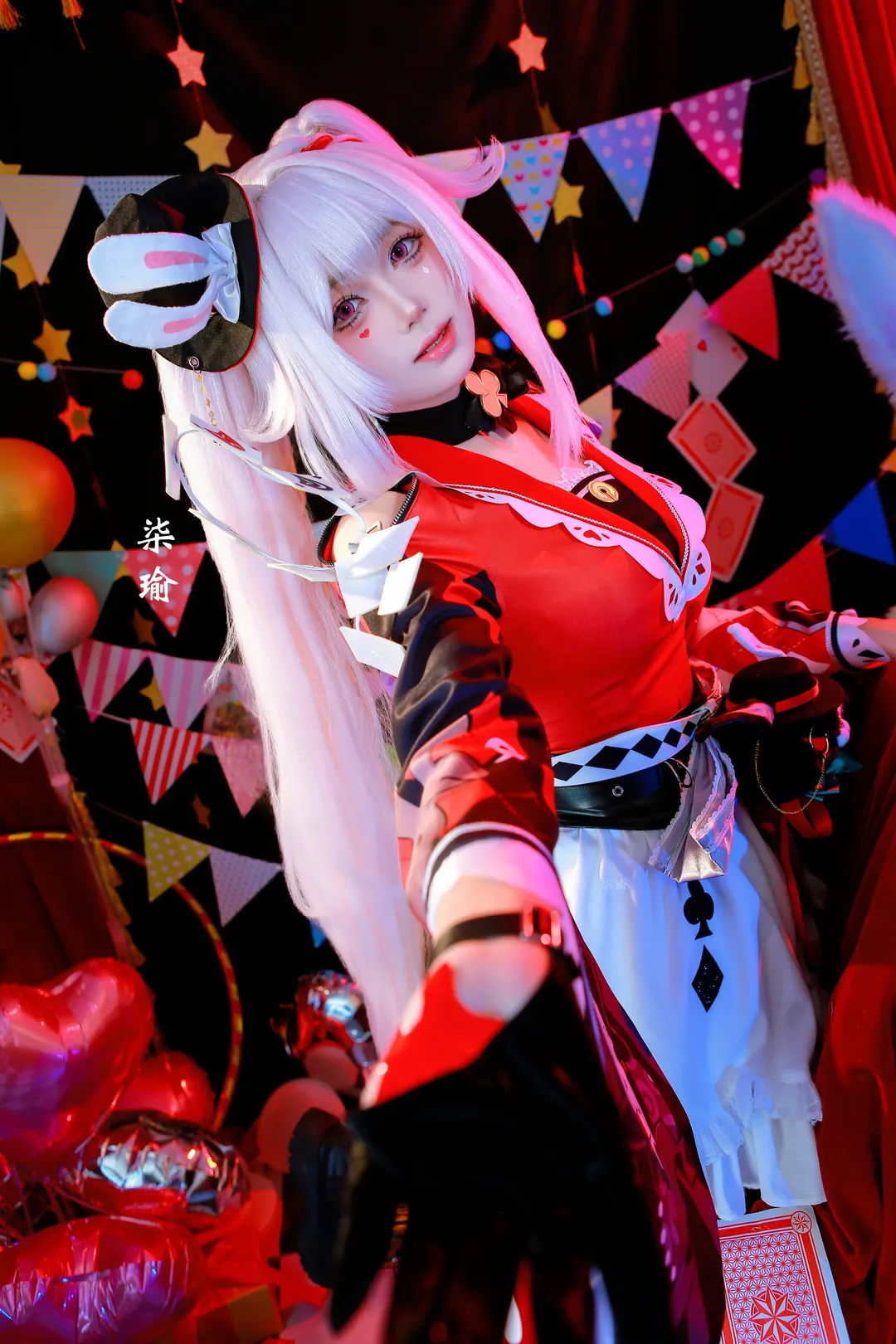 Anime-style photography, Honkai: Star Rail, Sparkle cosplay, Cosplay photoshoot, Circus style cosplay