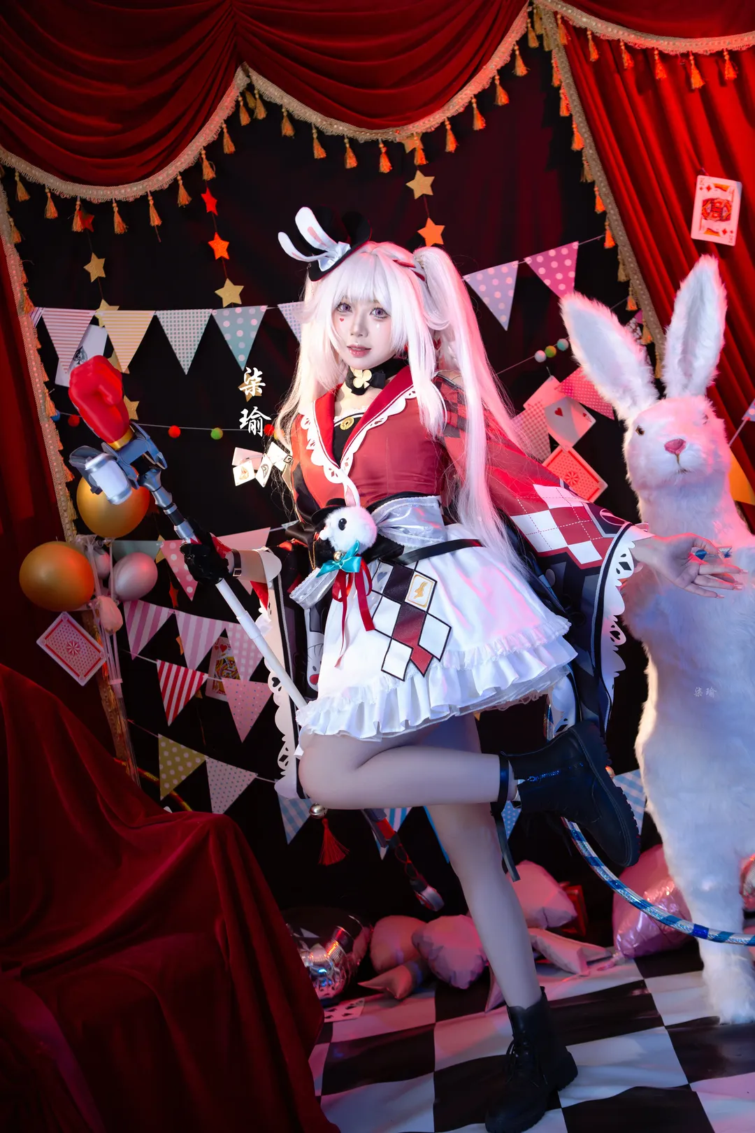 Anime-style photography, Honkai: Star Rail, Sparkle cosplay, Cosplay photoshoot, Circus style