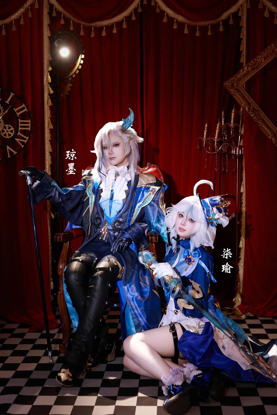 原神, 双人cos, 芙宁娜cos, cosplay正片, 枫丹cos - 第3张