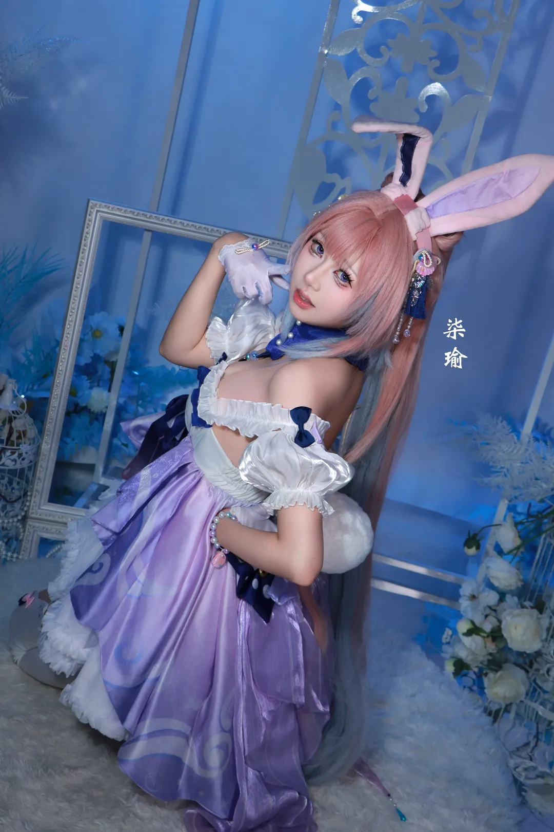 原神, 珊瑚宮心海 コスプレ, 二次元コスプレ, 同人撮影, 心海うさぎ - 1枚目