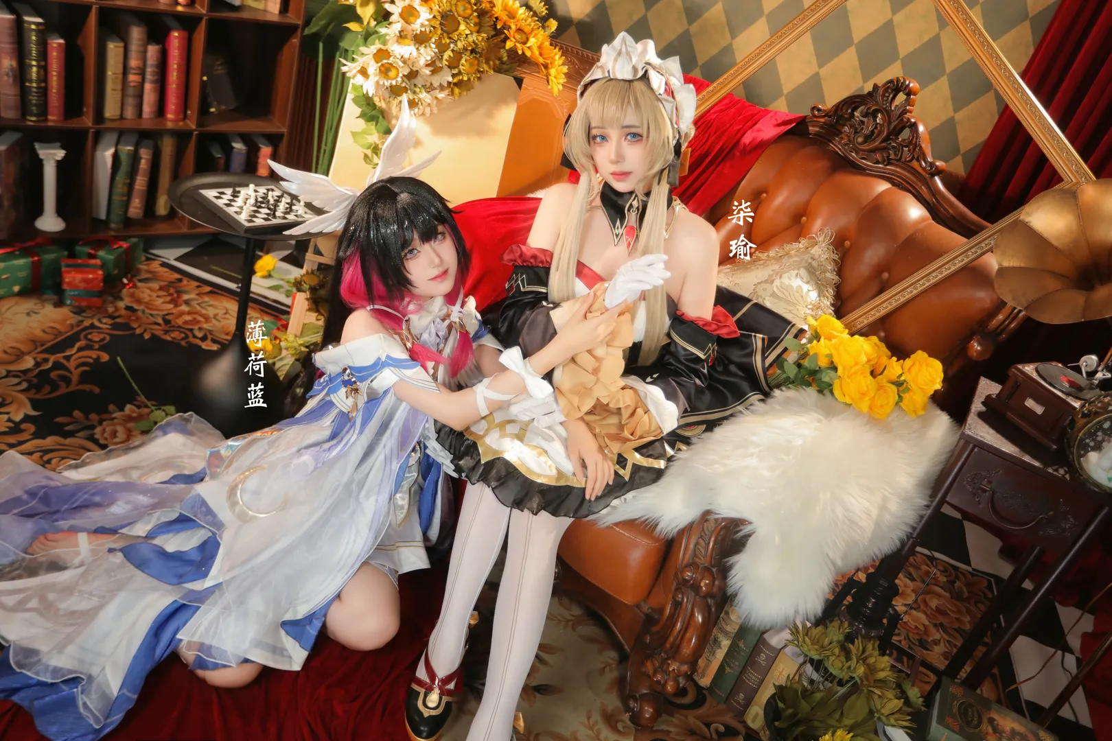 桑多涅cos, 原神, 哥伦比娅cos, cosplay摄影, 双人cosplay