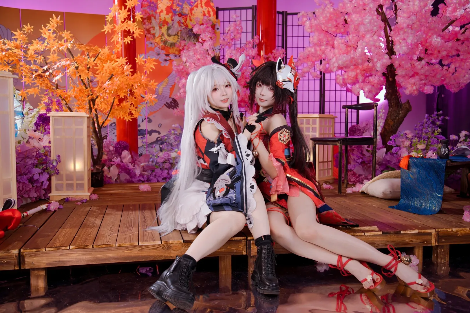 崩坏星穹铁道, 和风摄影, 二次元cosplay, 火花cos, 花火cos - 第1张