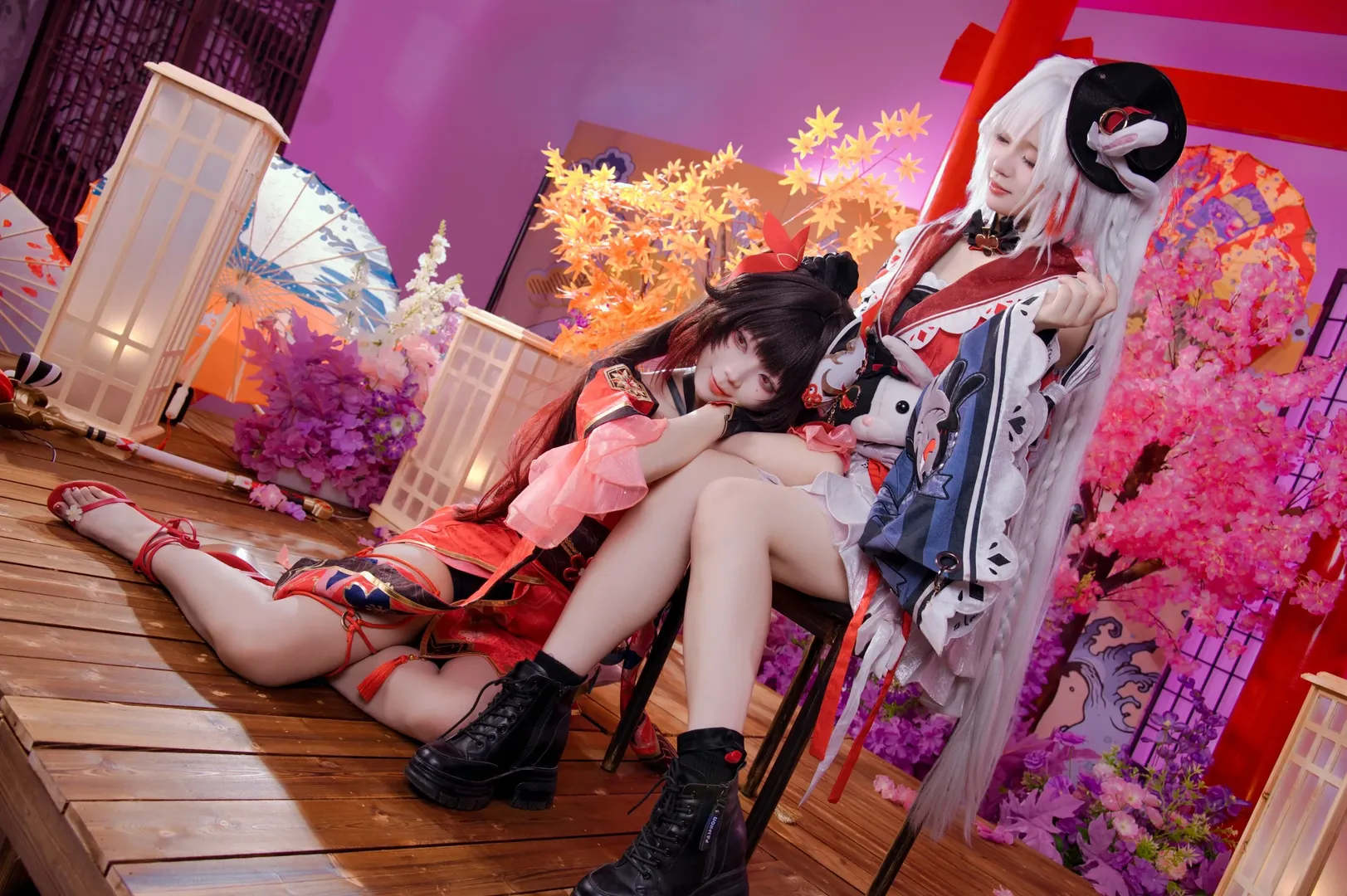崩坏星穹铁道, 和风摄影, 二次元cosplay, 火花cos, 花火cos - 第5张