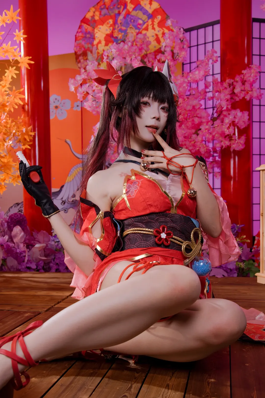 崩坏星穹铁道, 花火cos, 二次元cos, 和风cosplay, 假面愚者