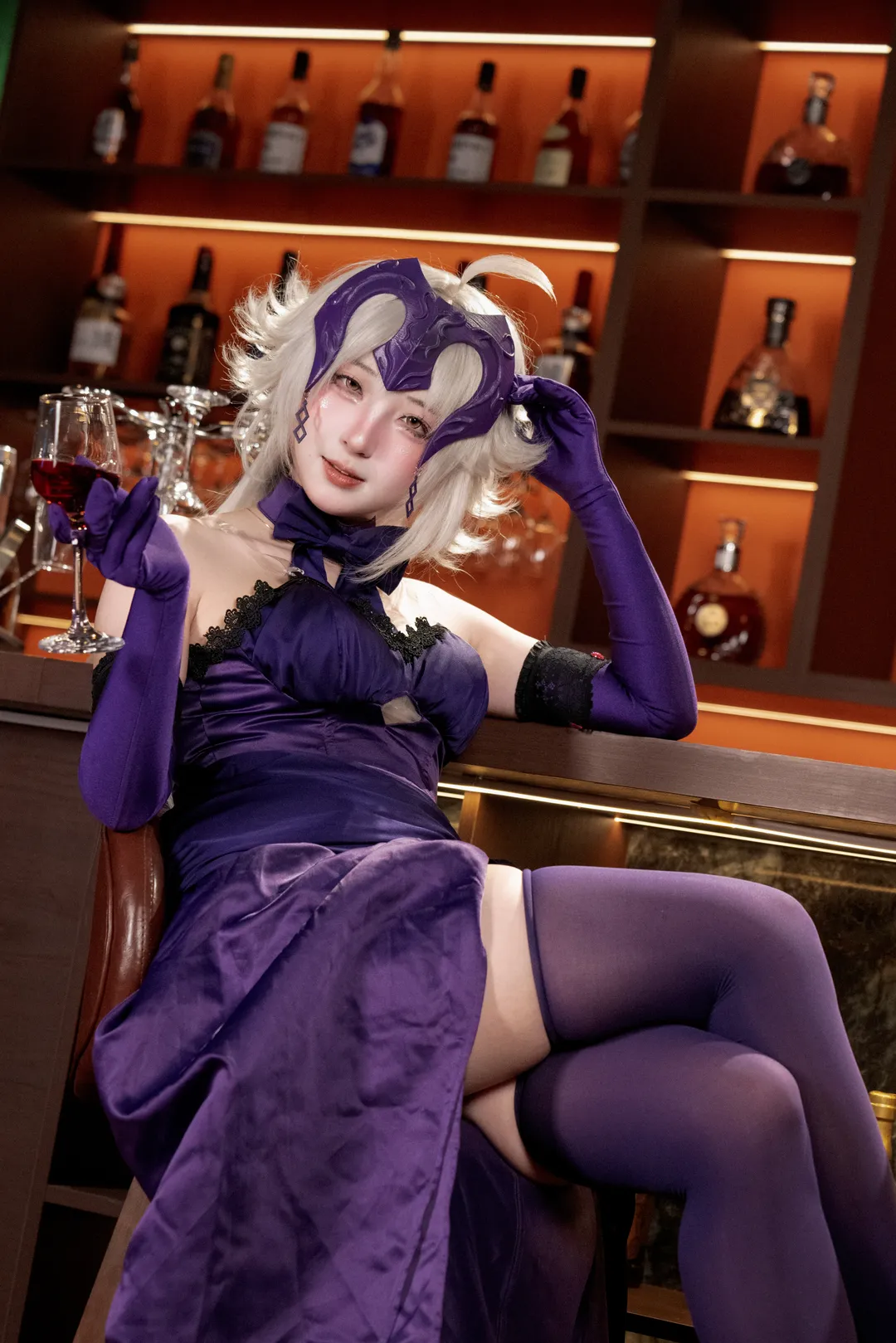 Fate/Grand Order, 酒吧写真, 黑贞cos, 贞德alter cos, 圣夜晚餐 - 第2张