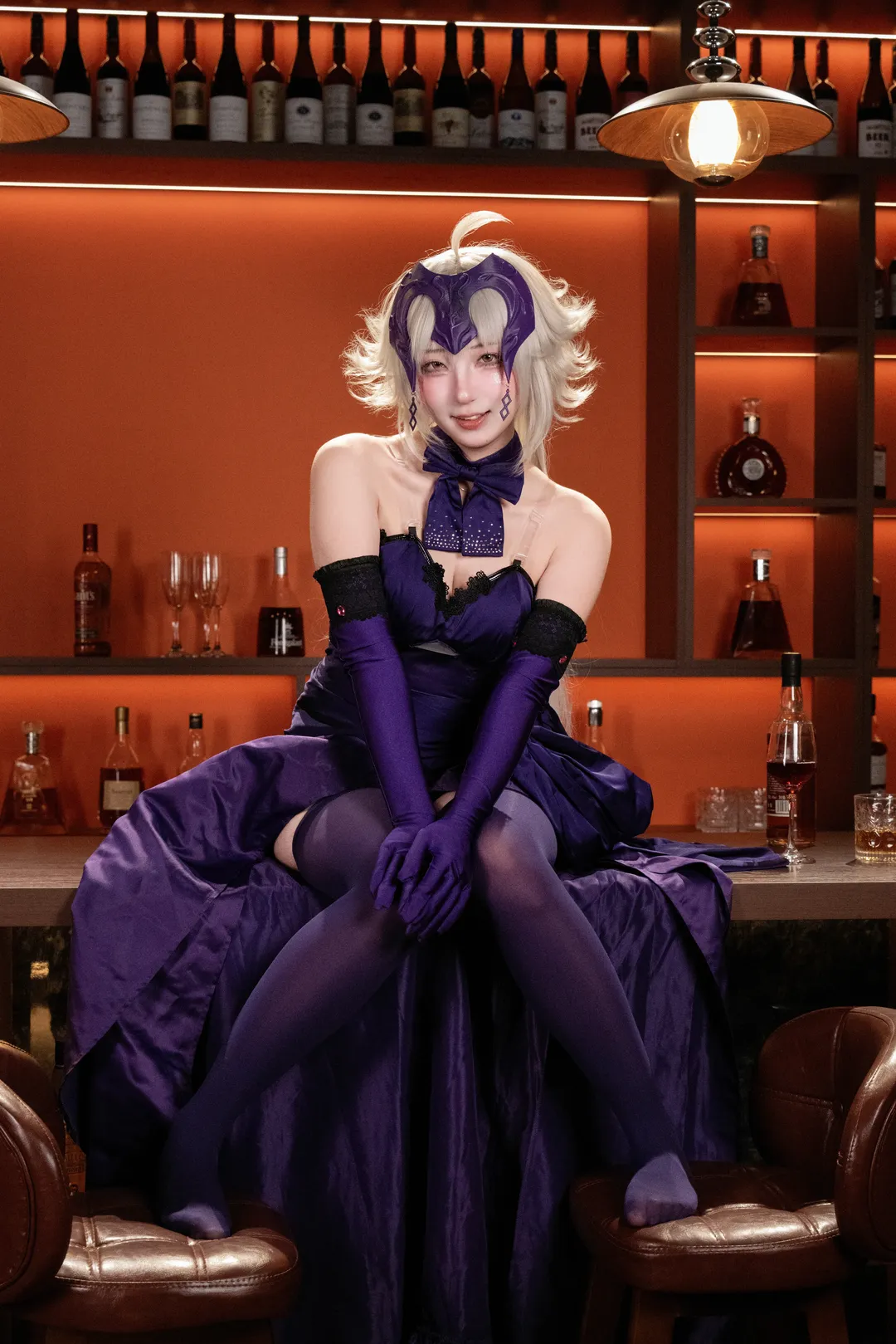 Fate/Grand Order, 酒吧写真, 黑贞cos, 贞德alter cos, 圣夜晚餐 - 第3张
