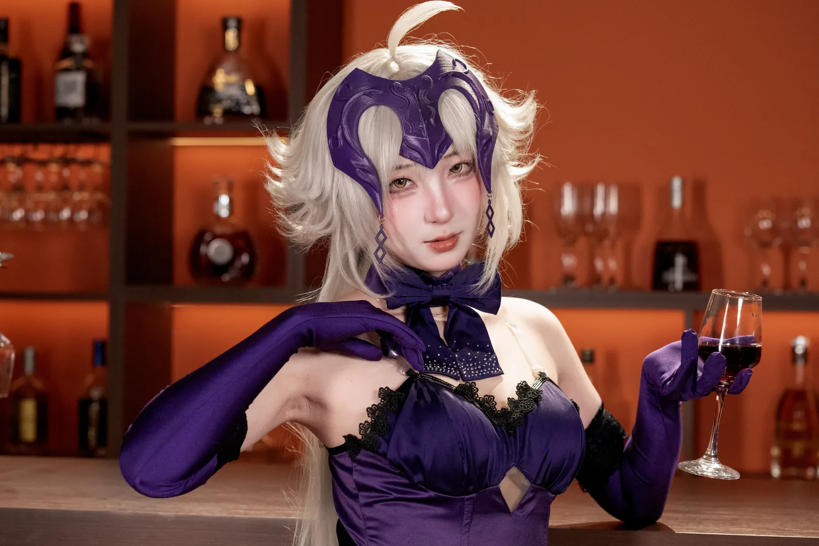 Fate/Grand Order, 酒吧写真, 黑贞cos, 贞德alter cos, 圣夜晚餐 - 第7张