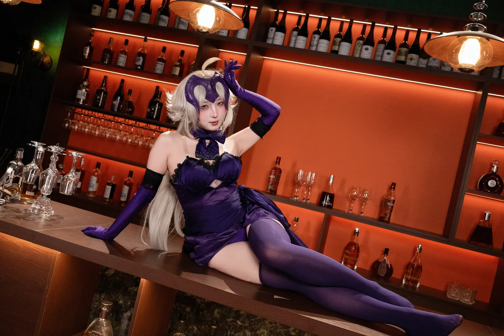 Fate/Grand Order, 酒吧写真, 黑贞cos, 贞德alter cos, 圣夜晚餐 - 第8张