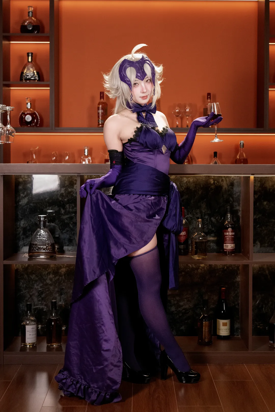 Cosplay, 二次元, Fate/Grand Order, 黑贞德cos, 醉贞 - 第7张