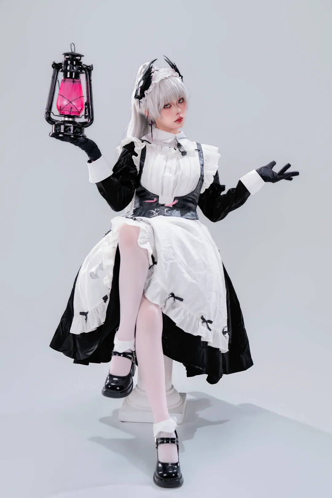Arknights, Anime cosplay, Studio portrait, Maid outfit cosplay, Irene cosplay - Image 1