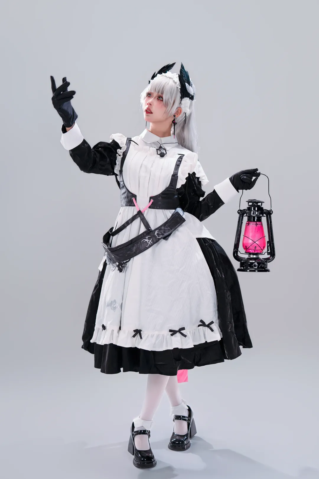 Arknights, Anime cosplay, Studio portrait, Maid outfit cosplay, Irene cosplay - Image 2