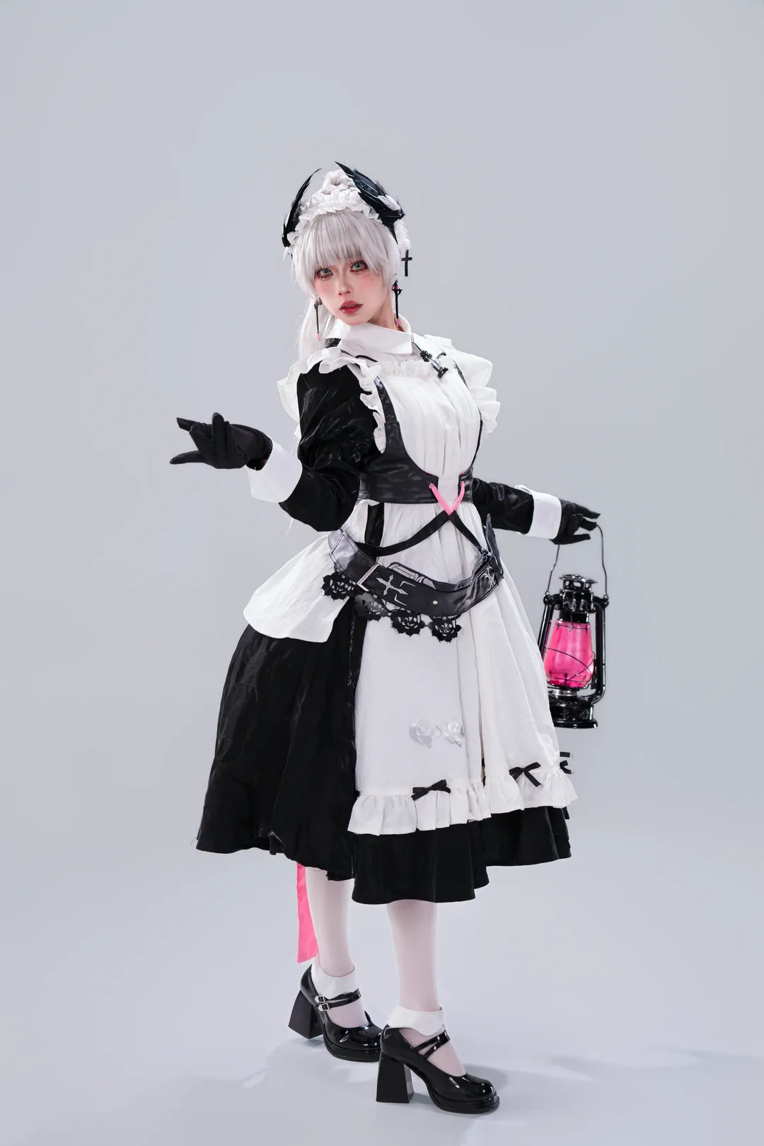 Arknights, Anime cosplay, Studio portrait, Maid outfit cosplay, Irene cosplay - Image 4
