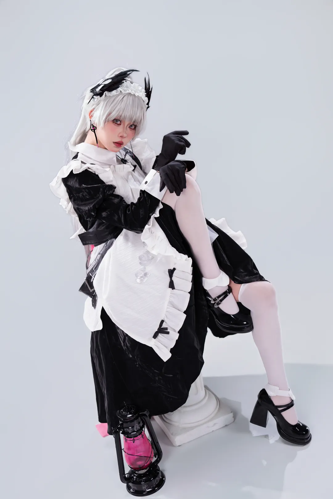 Arknights, Anime cosplay, Studio portrait, Maid outfit cosplay, Irene cosplay - Image 5