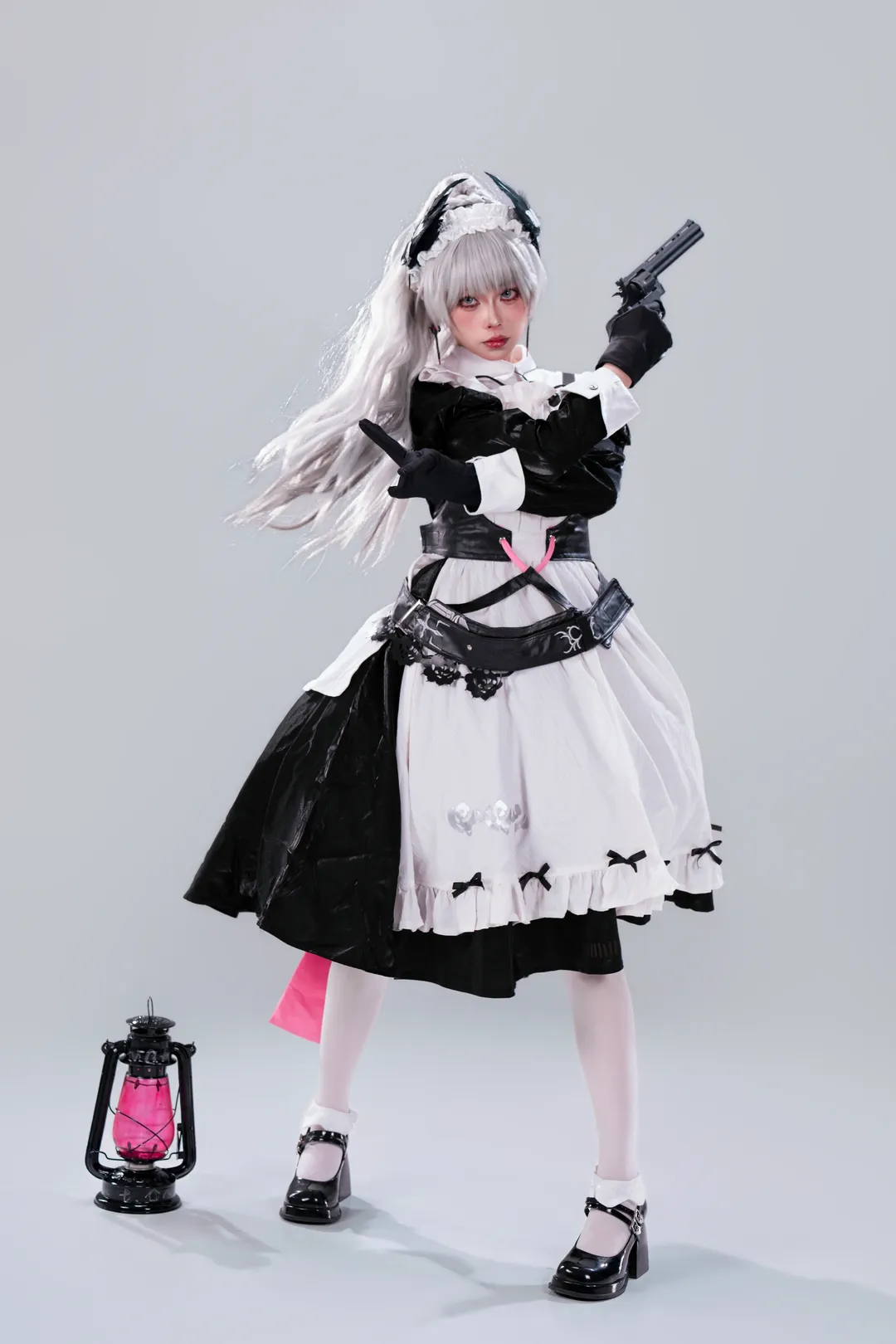 アークナイツ, 二次元コスプレ, スタジオ撮影, メイド服コスプレ, アイリーニコスプレ