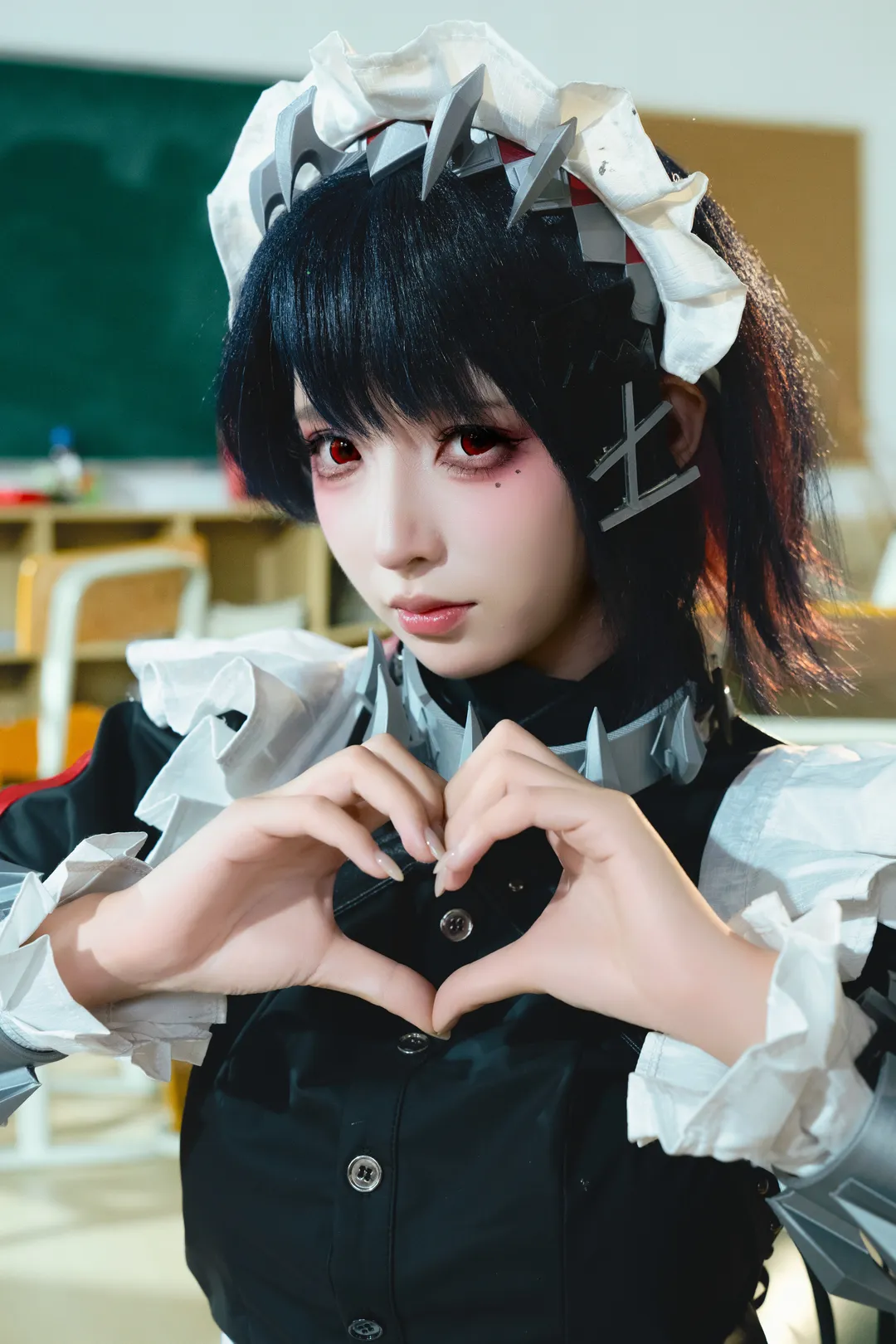 绝区零, 二次元摄影, 艾莲乔cos, 女仆装cos, 鲨鱼妹cosplay - 第1张