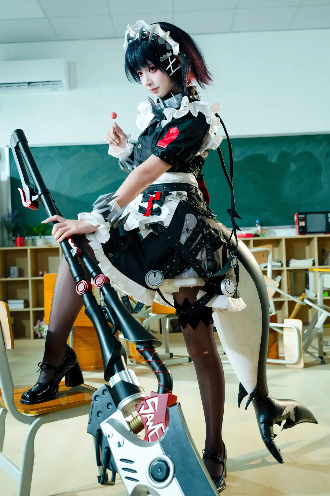 绝区零, 二次元摄影, 艾莲乔cos, 女仆装cos, 鲨鱼妹cosplay - 第3张