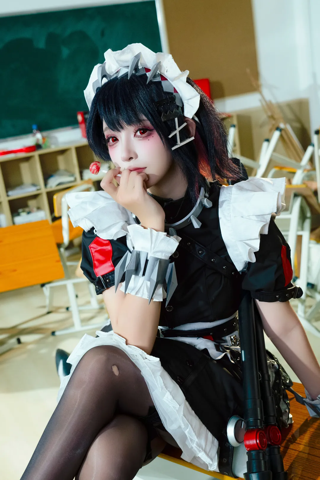 绝区零, 二次元摄影, 艾莲乔cos, 女仆装cos, 鲨鱼妹cosplay - 第4张