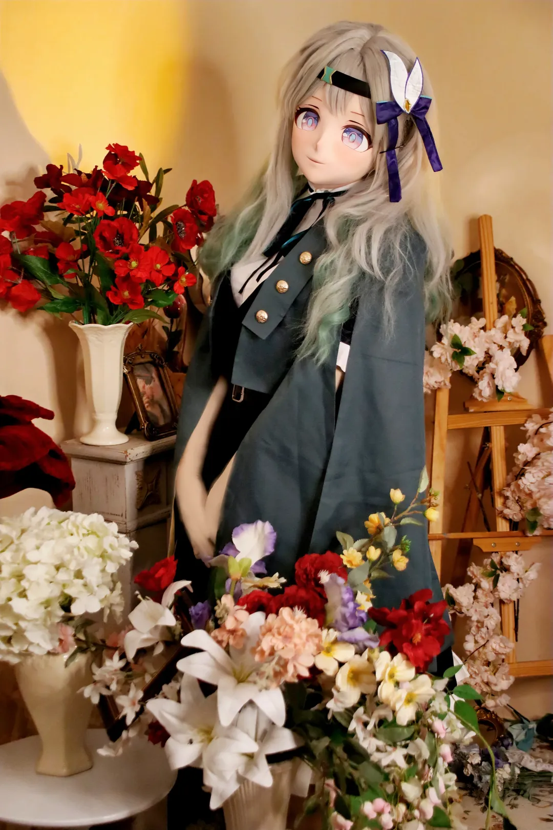 崩坏星穹铁道, 流萤cos, cosplay正片, 二次元人偶, 匹诺康尼风格 - 第1张