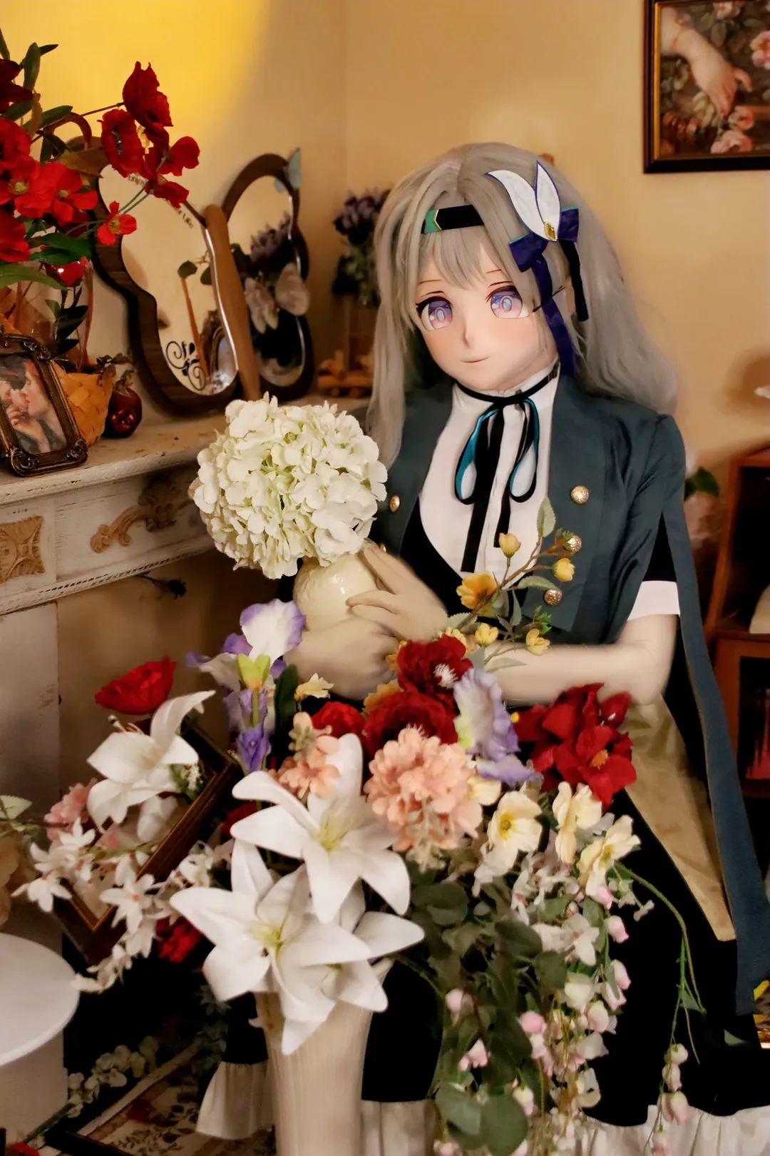 崩坏星穹铁道, 流萤cos, cosplay正片, 二次元人偶, 匹诺康尼风格 - 第10张