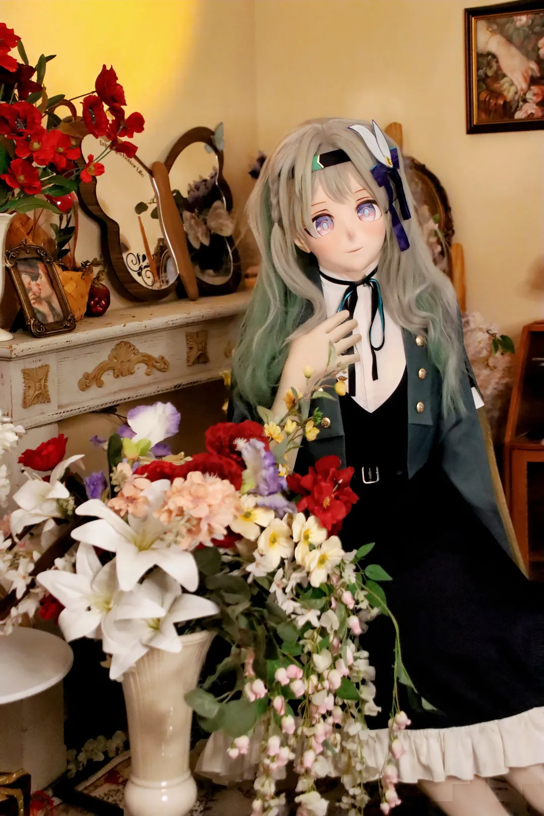 崩坏星穹铁道, 流萤cos, cosplay正片, 二次元人偶, 匹诺康尼风格 - 第11张