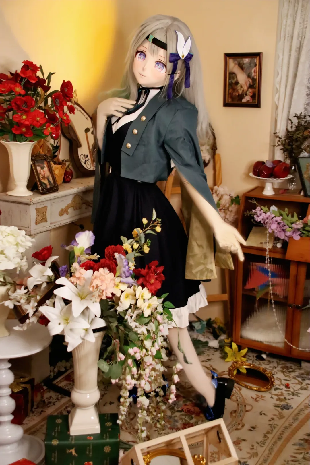 崩坏星穹铁道, 流萤cos, cosplay正片, 二次元人偶, 匹诺康尼风格 - 第12张