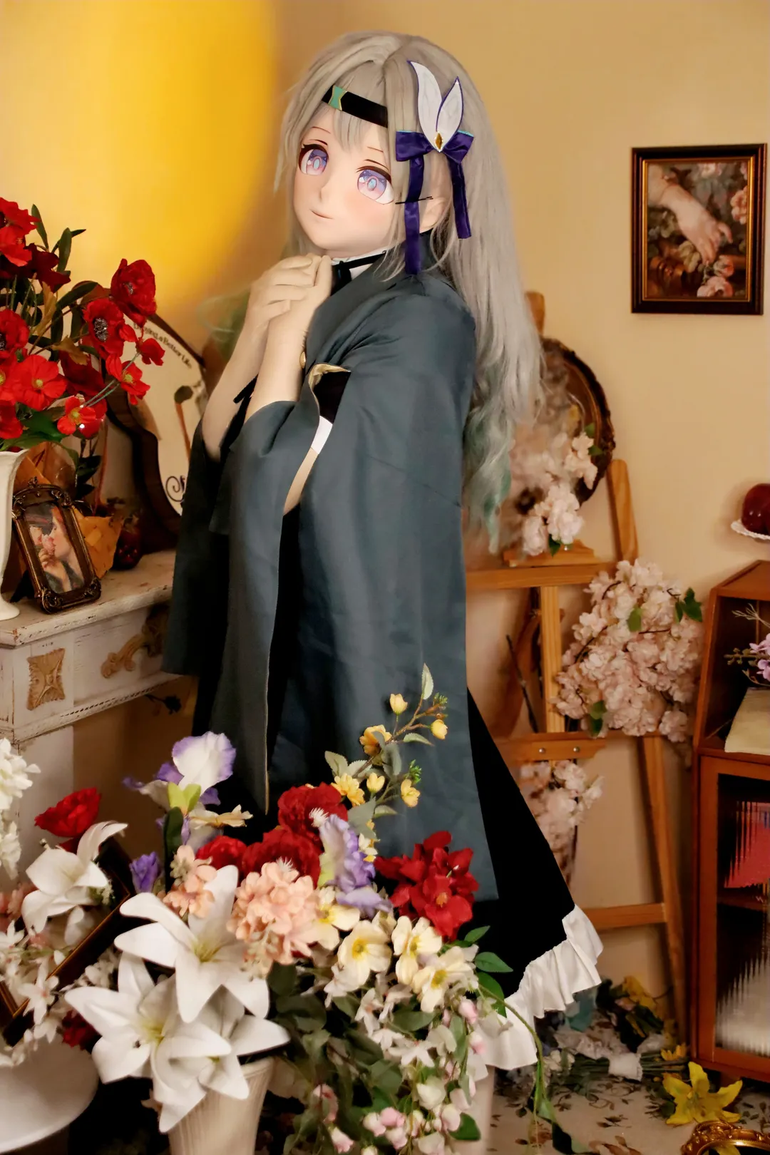 崩坏星穹铁道, 流萤cos, cosplay正片, 二次元人偶, 匹诺康尼风格 - 第13张