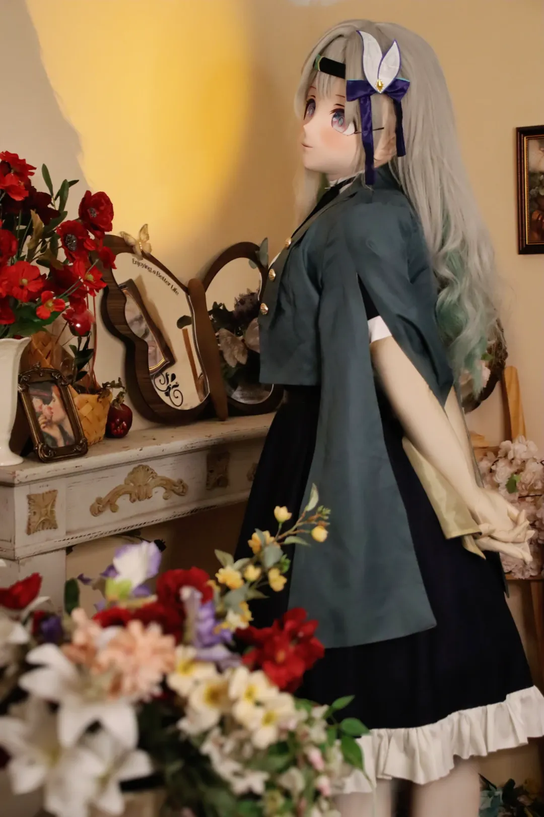 崩坏星穹铁道, 流萤cos, cosplay正片, 二次元人偶, 匹诺康尼风格 - 第16张