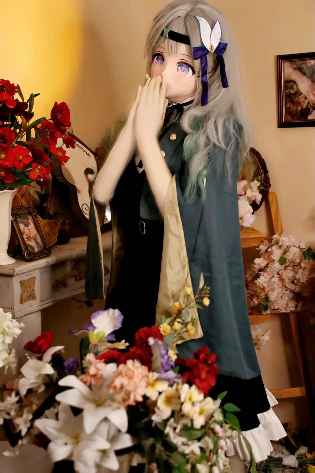 崩坏星穹铁道, 流萤cos, cosplay正片, 二次元人偶, 匹诺康尼风格 - 第2张