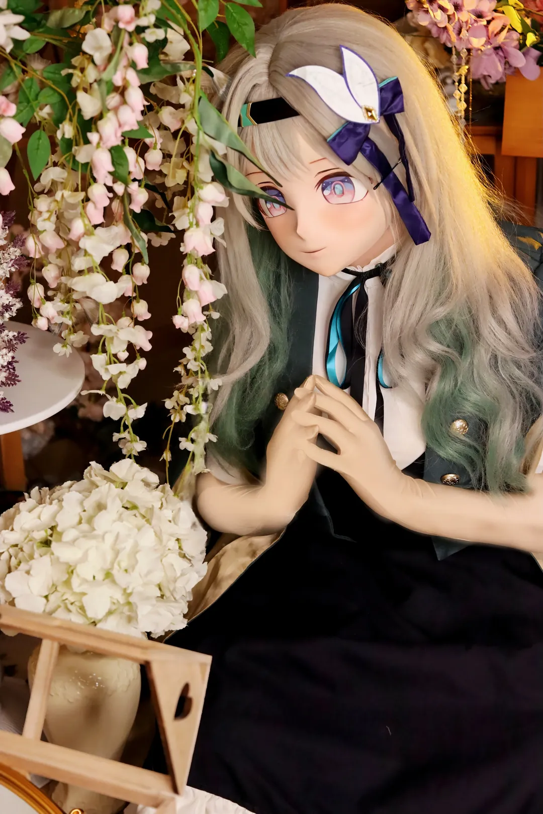 崩坏星穹铁道, 流萤cos, cosplay正片, 二次元人偶, 匹诺康尼风格 - 第5张