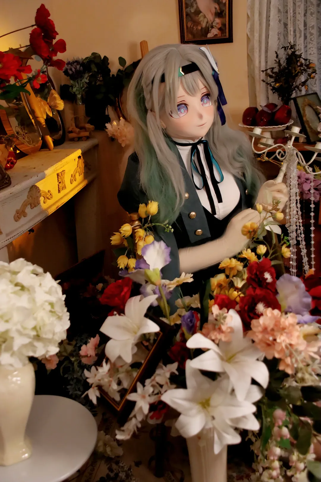 崩坏星穹铁道, 流萤cos, cosplay正片, 二次元人偶, 匹诺康尼风格 - 第6张