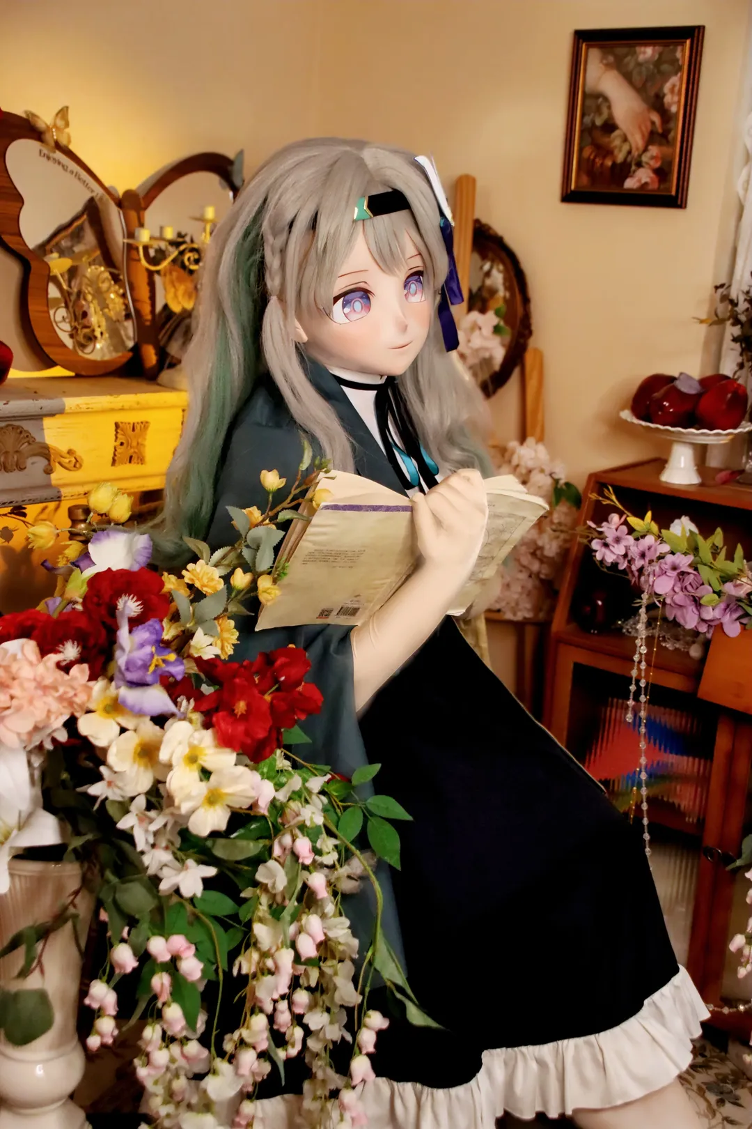 崩坏星穹铁道, 流萤cos, cosplay正片, 二次元人偶, 匹诺康尼风格 - 第8张