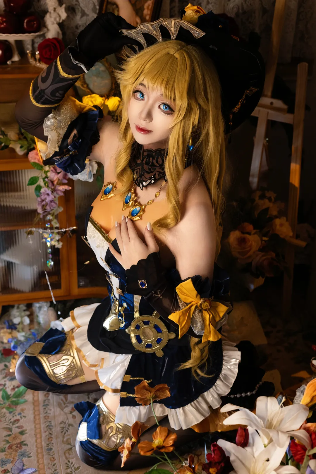 角色扮演, 原神, 二次元cosplay, 娜维娅cos, 宝宝辅食